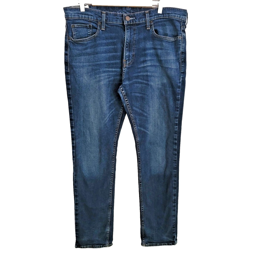 Hollister Jeans Mens 36x32 Skinny Stretch Denim Slim Fit Classic Casual Pants‎
